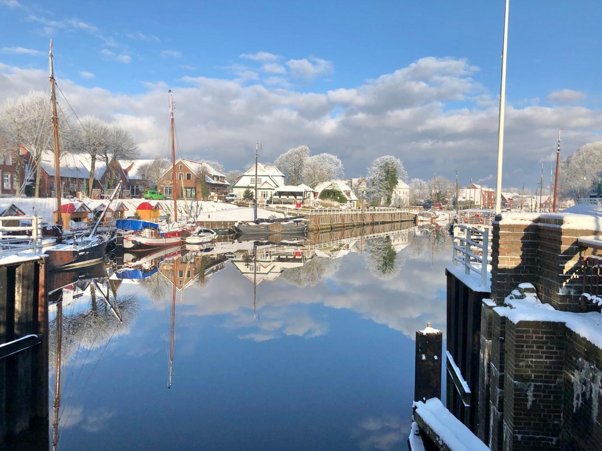 Ferienwohnung Yachthafen De Lorenzo Carolinensiel Buitenkant foto
